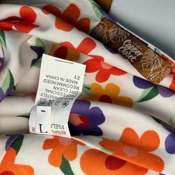 Floral crop top - Picture 4 of 4